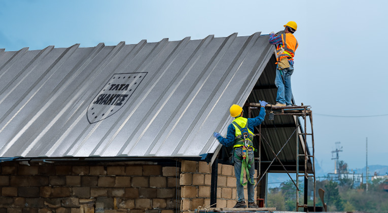How to Properly Install GC Sheets for Long-Lasting Roofs - Tata Shaktee